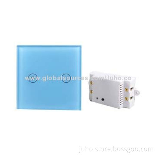 Electric Switch UK standard, 230V/50~60Hz, Luxury Crystal Glass Panel
